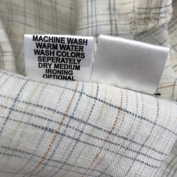 FLAX Linen Peter Pan Collar Shirt Jacket Shacket Medium - Picture 13 of 14